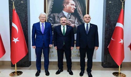 Polonya ve Litvanyanın Ankara Büyükelçilerinden Vali Aksoya ziyaret