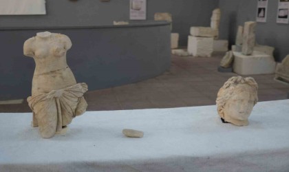 Pompeiopoliste heyecanlandıran keşif: Afrodit heykelleri bulundu