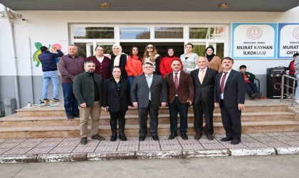 Rektör Özölçer, öğrencilerle bir araya geldi