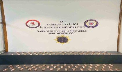 Samsunda 2 bin 24 adet sentetik ecza ele geçirildi: 2 gözaltı