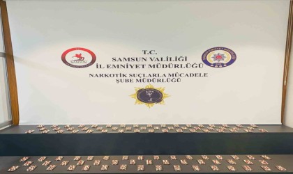 Samsunda 2 bin 632 adet sentetik ecza ele geçirildi