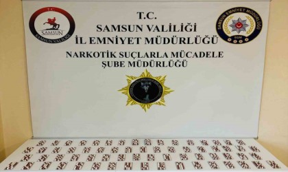 Samsunda 728 sentetik ecza ele geçirildi