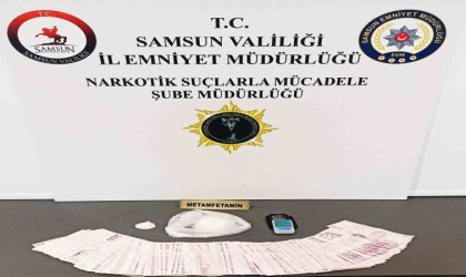 Samsunda metamfetamin ele geçirildi