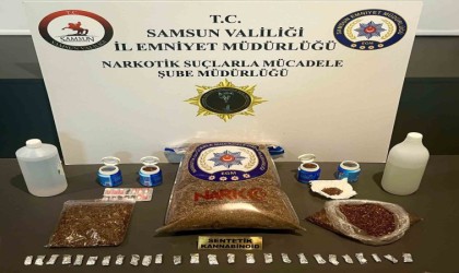 Samsunda uyuşturucu operasyonu: 2 gözaltı