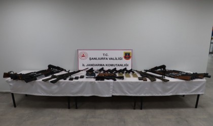 Şanlıurfada silah kaçakçılığı operasyonu: 18 gözaltı