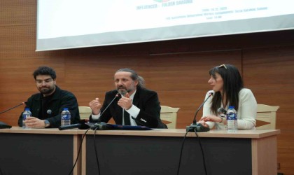 Şehir hayatını bırakıp köye yerleşen çift deneyimlerini üniversite öğrencilerine anlattı