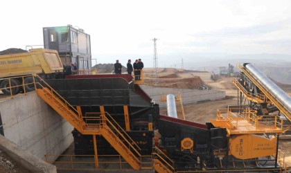 Siirtte asfalt tesisinde deneme üretimi başladı