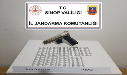 Sinopta uyuşturucu ve silah kaçakçılığı operasyonu: 4 gözaltı