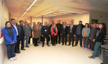 Şirik, yeni hastanede incelemelerde bulundu