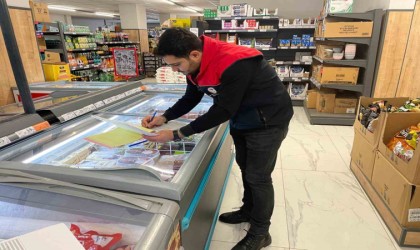 Şırnakta zincir marketlerde denetim yapıldı