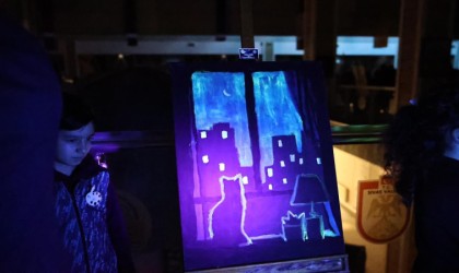 Sivasta BİLSEM öğrencileri resim sergisi açtı