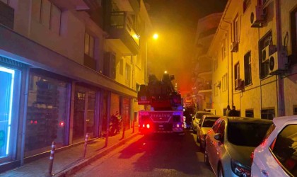 Sokağı saran yoğun duman panikletti