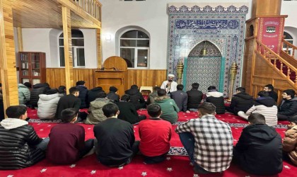 Taşlıçayda sabah namazı buluşması