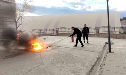 Tavşanlı Ağız ve Diş Sağlığı Merkezinde 2024 acil durum tatbikatı gerçekleştirildi