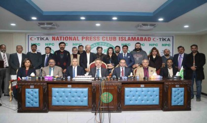 TİKA, Pakistanda Ulusal Basın Kulübü konferans salonunu yeniledi