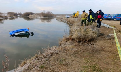 Traktör Kars Çayına düştü: 1 ölü