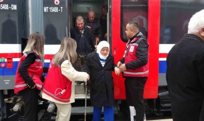 Turistik Tuz Ekspresi ile Çankırıya yolculuk yapan engelliler şehre hayran kaldı