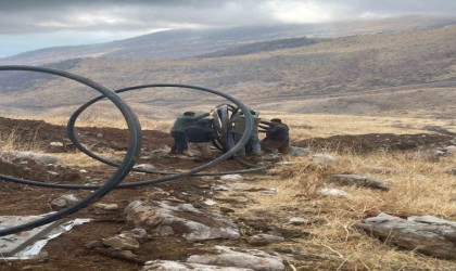 Umurlu Sınır Kapısı içme suyuna kavuşuyor