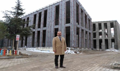 Van Kültür Merkezi ile İl Halk Kütüphanesi yapım çalışmaları aralıksız sürüyor