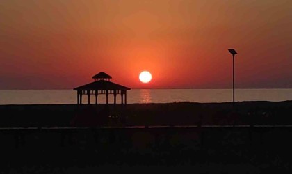 Vanda eşsiz günbatımı