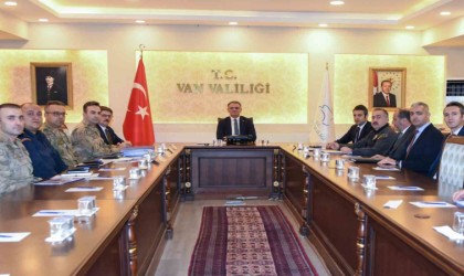 Vanda yılbaşı tedbirleri değerlendirildi