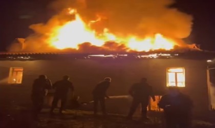 Yaşlı çift evlerinde çıkan yangında hayatını kaybetti