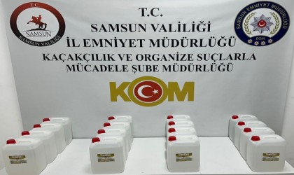 Yılbaşı öncesi sahte alkol operasyonu: 80 litre etil alkol ele geçirildi