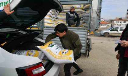 ABBden çiftçilere aspir tohumu desteği