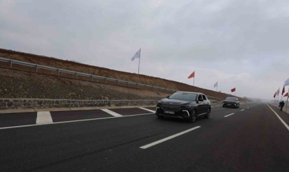 Açılışı yapılan yolda ilk tur Toggla test edildi