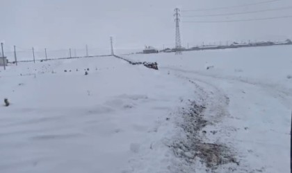 Adilcevazda karla mücadele çalışması devam ediyor