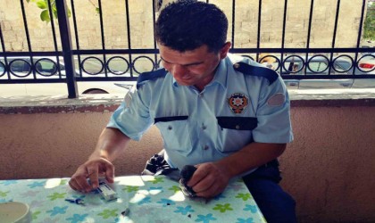 Ailesini katleden polis memuru 8 yıl önce güvercin kurtarmış
