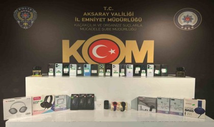 Aksarayda 4 ayrı kaçakçılık operasyonu: 5 gözaltı