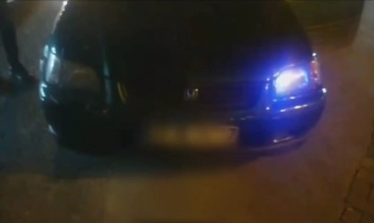 Alanyada çakarlı aracın sürücüsüne 138 bin TL ceza