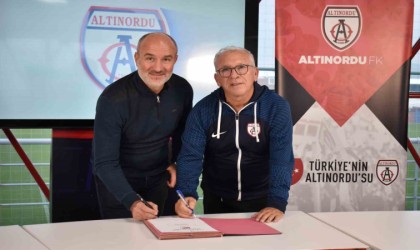 Altınorduda Ersan Parlatan dönemi resmen başladı