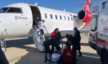 Ambulans uçak, 4 yaşındaki çocuk için Şırnaktan Kayseriye uçtu