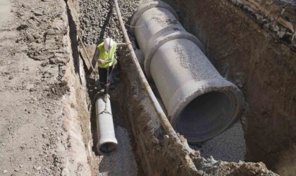 ASKİ, Yenikentte su baskınlarını önlemek için yeni yağmur suyu hattı yapıyor
