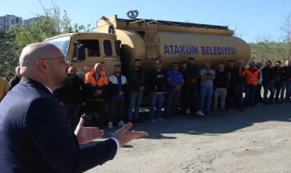 Atakumda 5 bin 300 adet sokak yıkandı