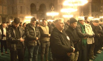 Ayasofya-i Kebir Cami-i Şerifinde Miraç Kandili idrak edildi