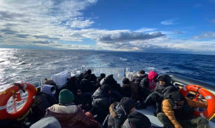 Aydında 1 ayda 146 düzensiz göçmen kurtarıldı