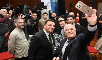 Başkan Bozbey, Çalışan Gazeteciler Gününde basın mensuplarıyla buluştu