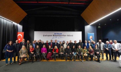 Başkan Çalıktan Çalışan Gazeteciler Gününde anlamlı buluşma