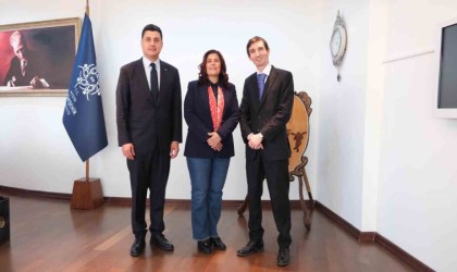 Başkan Çerçioğlu İtalyan Konsolos Bianchi ve Başkan Maraşı ağırladı