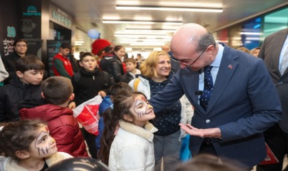 Başkan Pekyatırmacı, çocukların ‘şivlilik sevincine ortak oldu