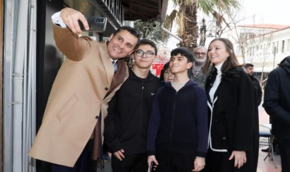 Başkan Zeyrek ve Başkan Durbay esnafın nabzını tuttu