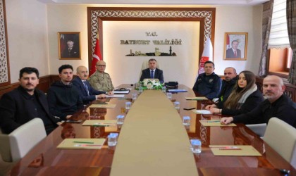 Bayburtun Aralık ayı asayiş olayları değerlendirildi