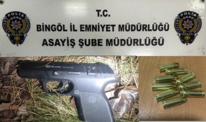 Bingölde 3 adet silah ele geçirildi