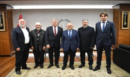 Büyükkılıça, Bünyan Belediye Başkanı Metinden ziyaret