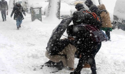 Buzlu yolda düşmemek için penguen yürüyüşü önerisi