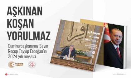 Cumhurbaşkanı Erdoğanın 2024 mesaisi kitaplaştırıldı