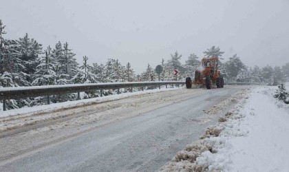 Demircide kar yağışı etkili oluyor